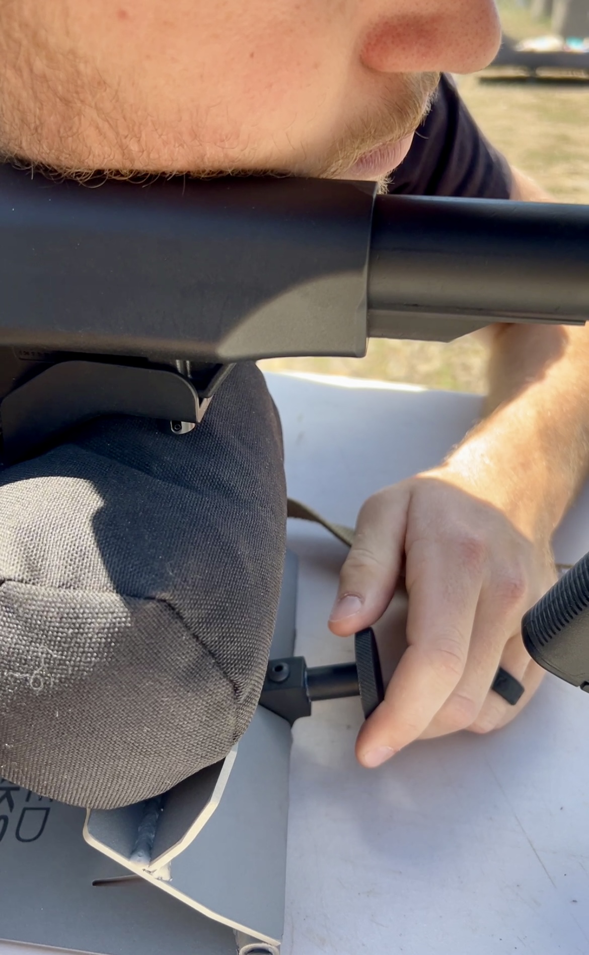 Adjustable Rear Shooting Bag System – The High Roller™ (patent pending) - Image 6